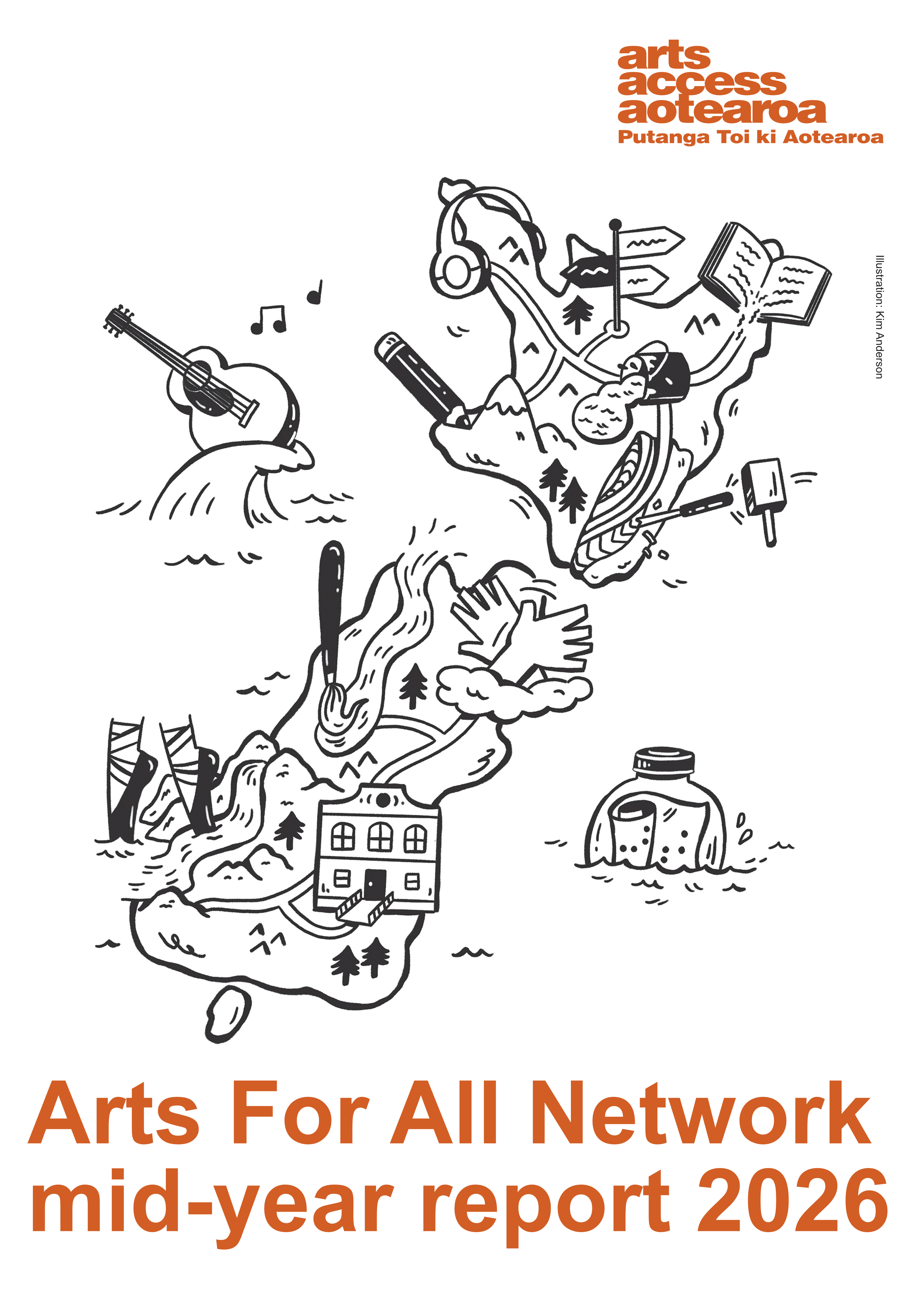 Cover of the Arts For All Network 2026 mid-year report